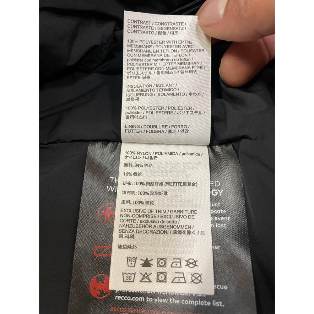 Arc'teryx‎ Jacket Mens XL Black Proton Hybrid Hoody Gore-Tex Infinium Softshell - Picture 12 of 16
